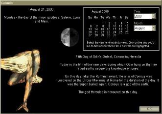 AMI Pagan Daybook II Screenshot